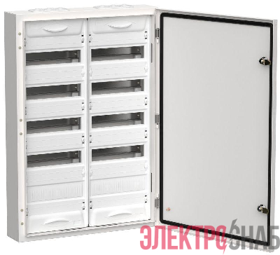 Корпус ЩРн-120 (2х60) TITAN 5 835х570х140 IP54 одна дверь метал. бел. IEK TI5-50-N-2X060-54