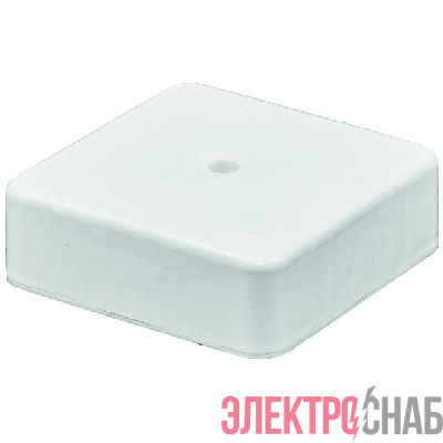 Коробка распаячная 100х100х29мм IP40 для кабель-канала бел. Урал Пак КР-513190100-060