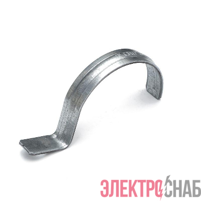 Скоба крепежная однолапковая СМО d60-63мм для монтажн. пистолета без отверст. метал. (уп.50шт) Промрукав PR13.1971