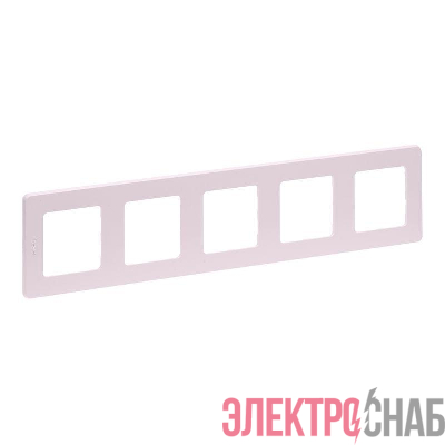 Рамка 5-м Inspiria роз. IEK 673974