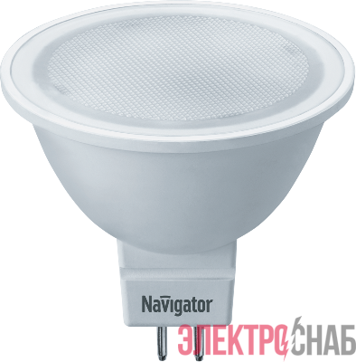 Лампа светодиодная 94 244 NLL-MR16-7-230-3K-GU5.3 7Вт 3000К тепл. бел. GU5.3 480лм 220-240В Navigator 94244