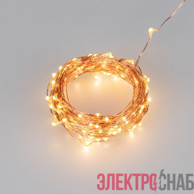 Гирлянда светодиодная ARD-DEW-HOME-10000-100LED-LIVE Warm3000 5V USB ПДУ IP20 Ardecoled 048708