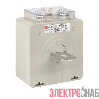 Трансформатор тока ТТЕ-А 100/5А кл. точн. 0.5S с клеммой напряжения PROxima EKF tte-S-100-0.5S