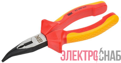 Тонкогубцы изогнутые диэлектрические 160мм K3 ARMA2L 3 IEK A2L3-BN20-K3-160