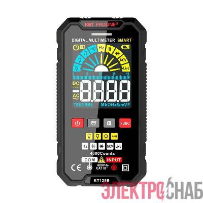 Мультиметр цифровой SMART KT 125В PROLINE КВТ 86325