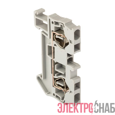 Колодка клеммная ST-4 41А пружинная сер. EKF plc-jxb-st-4