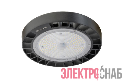 Светильник светодиодный ДСП IB 10 S 100W VW 850 BK D257xH111мм 100Вт 5000К IP65 High Bay подвес черн. Русский Свет 16091023044