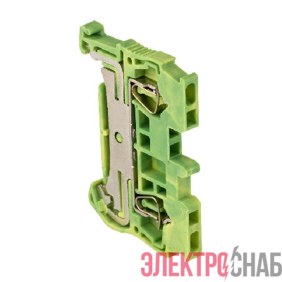 Колодка клеммная ST-1.5 земля пружинная EKF plc-jxb-st-1.5-pen