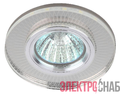 Светильник DK LD44 SL 3D декор cо светодиодной подсветкой MR16 зеркал. ЭРА Б0037355