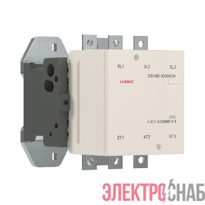 Контактор магнитный DSC400-3C00A230 400А 200кВт (AC3) 220В AC YON DSC400-3C00A230