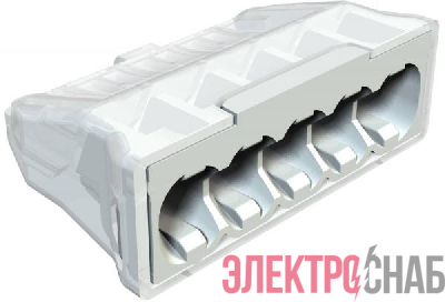 Клемма пружинная 5х2.5кв.мм 61 525 LGR (2273-205) OBO 2054507