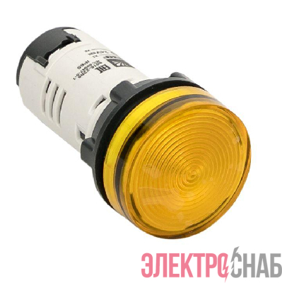 Матрица светодиодная AD16-22HS 24В AC/DC IP65 желт. PROxima EKF ledm-ad16-y-24-65