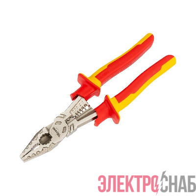 Плоскогубцы многофункциональные диэлектрические 230мм Kranz KR-12-4651-3