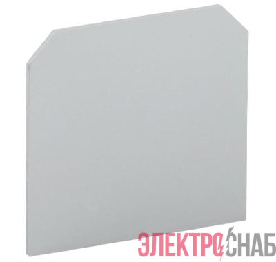 Заглушка для CTS-MC 3 вывода 4кв.мм сер. IEK YCT12-00-3-K03-004-ZGL