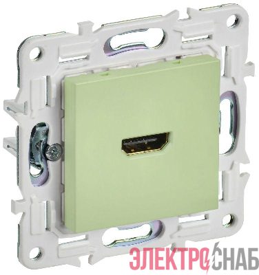 Розетка HDMI SKANDY SK-H01G мятный IEK SK-H10-K06