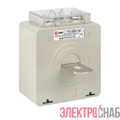 Трансформатор тока ТТЕ-А 100/5А кл. точн. 0.5 с клеммой напряжения PROxima EKF tte-S-100
