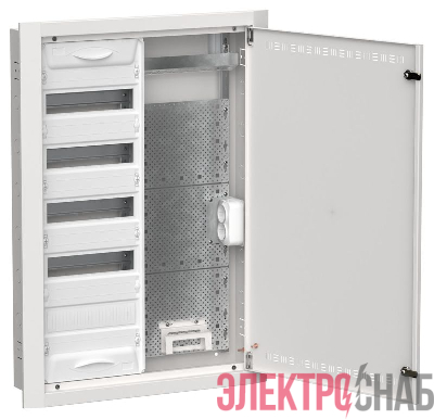 Корпус комбинированный ЩРв-60 (2х60) TITAN 5 бел. IEK TI5-51-V-2X060-30