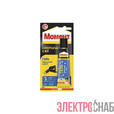 Клей-гель "Момент гель" 30мл (блист.1шт) Момент Б0008047