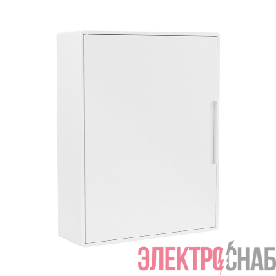 Щиток настенный Фрейм (FRAME) 24мод. с бел. дверцей с 4 шинами PEN (2шт на 8 отверст. и 2шт на 6 отверст) бел. DKC F24W1WW