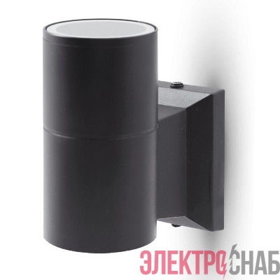 Светильник уличный фасадный металлический IP54 LGU10-02 C02 черн. Camelion 15387