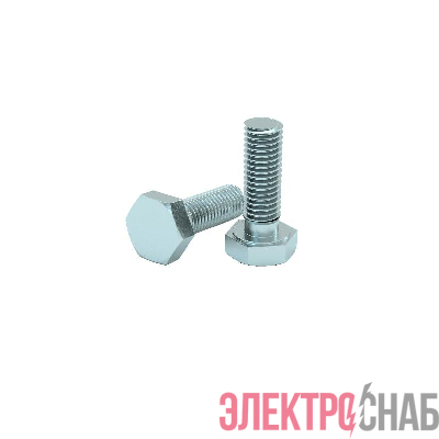 Болт с шестигранной головкой М12х30 DIN 933 BT12-30 сталь КМ LO0841