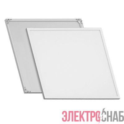 Светильник светодиодный KROKUS-PANEL-34-UGR 34Вт 4000К IP54/IP20 3500лм 595х595 UGR<19 встраив. подвесной панель бел. CSVT ЦБ000014597