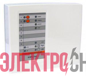 Прибор приемно-контрольный охранно-пожарный ВЭРС-ПК 2П версия 3.2 ВЭРС 00085299