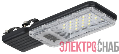 Светильник светодиодный ДКУ 1011-30Ш 5000К IP65 консольный IEK LT-DKU1-1011-030-50-K03