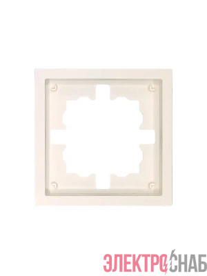 Рамка 1-мест. горизонт. ZIMA слон. кость LEZARD 704-9000-146