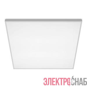 Светильник светодиодный 40Вт 6500К IP40 3400лм Опал равнояркая панель WOLTA WLPC-40W/01