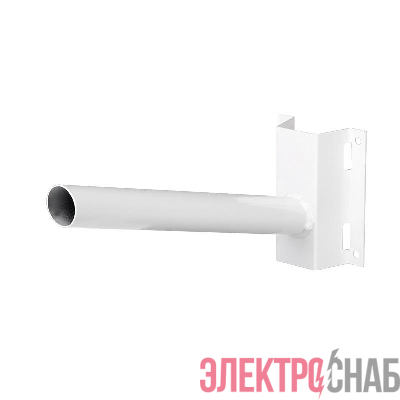 Кронштейн на столб для PSL D60х1.5-WH под бандажную ленту бел. Pro JazzWay 5017450