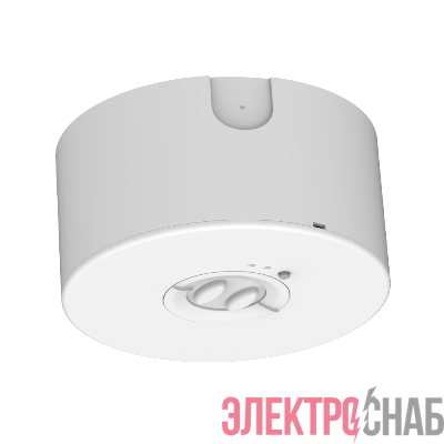 Светильник светодиодный Dwell 3.5Вт IP65 встраив. накладной аварийный непостоянного действия Selt-Test VARTON V1-EM-00481-01AST-6500365