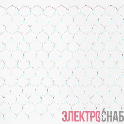 Гирлянда "Сеть" NTLD300-W-E 300LED 2х1.5 бел. SHlights 4610003328597