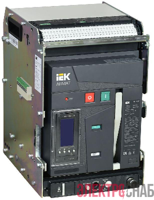 Выключатель автоматический воздушный 3п A 55кА 1250А выдвижной TY с компл. аксессур. ARMAT IEK AR-ACB-3VA-055-1250A-TYCF
