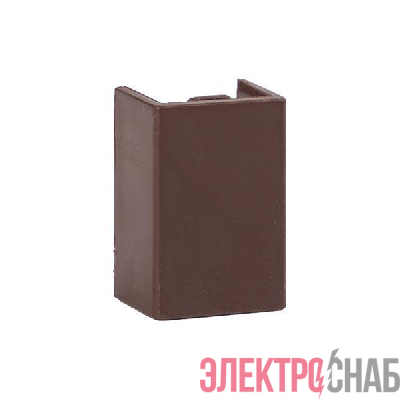 Соединитель 15х10 под темн. дерево Plast PROxima (уп.4шт) EKF cond-15-10x4