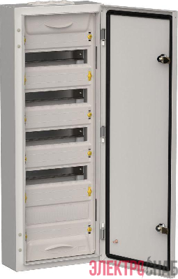 Корпус металлический ЩРн-60 (1х60) 835х310х140 IP54 сер. TITAN 5 IEK TI5-50-N-060-54-7035
