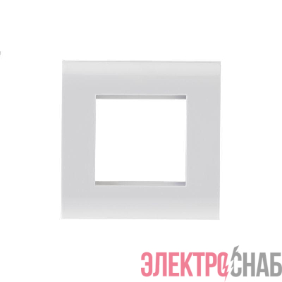 Панель лицевая 80х80 для модуля Mosaic пластик. суппорт Rexant 03-0131