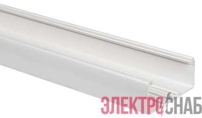 Кабель-канал 150х65 L2000 пластик бел. ИЭК Leg 010433