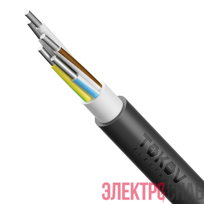 Кабель TOKOV ELECTRIC АВВГнг(А)-LS 5х35 ОК (N PE) 0.66кВ (м) УТ000030801