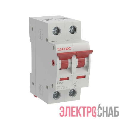 Выключатель нагрузки модульный 2п 80А MSD YON MSD-2P80