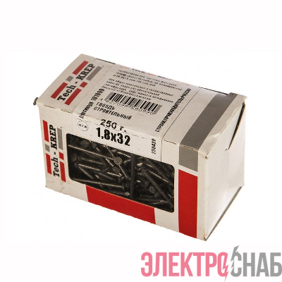 Гвоздь строительный 1.8х32 (уп.0.25кг) Tech-KREP 101999