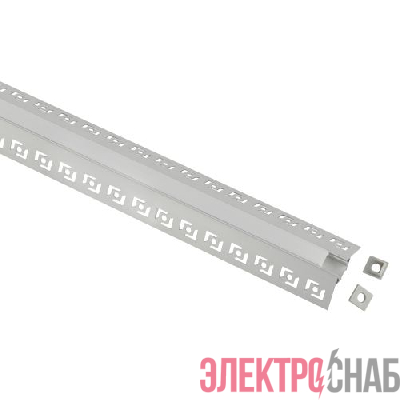 Комплект с анодированным профилем под штукатурку 5022 для внешнего угла 50х22мм 2.5м Эра Б0062867