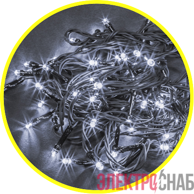 Гирлянда светодиодная 61 812 NGF-S01-120CW-5-7.5m-230-C8-G-IP20 Navigator 61812