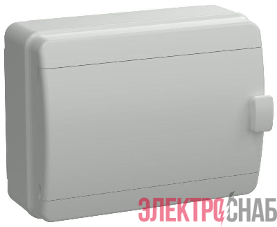 Корпус пластиковый КМПн-18 IP65 сер. непрозр. дверь TEKFOR IEK TF5-KP73-N-18-65-K03-K03