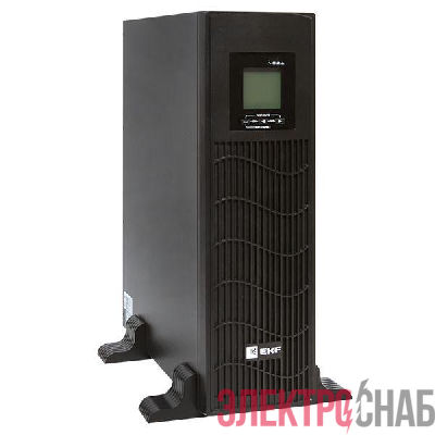 Источник бесперебойного питания линейно-интерактивный E-Power PSW 600 1000В.А для монтажа в стойку с АКБ 2х12В 9А.ч PROxima EKF PSW-615-RTB