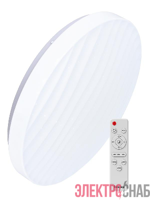 Светильник светодиодный PREMIUM MIRAGE 75Вт 230В 3000-6500К 6000лм IP40 495х105мм настенно-потолочный управляемый с пультом ДУ КОСМОС KSMira75W