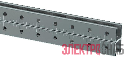 Профиль STRUT двойной перфорированный 41х41 L3000 2мм IEK CLM50D-PSD-41-41-30-2
