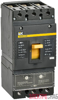 Выключатель автоматический 3п 160А 35кА ВА 88-35Р IEK SVAR30-3-0160