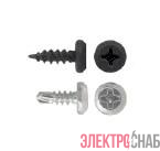 Саморез усиленный для тонкого метал. листа со сверлом 3.5х11 (пакет) (уп.16шт) Tech-Krep PRO/Zitar 102396