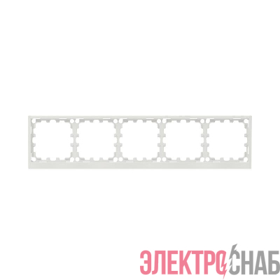 Рамка 5-м KANT бел. песок DKC 7010900
